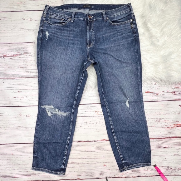 👖|•SILVER JEANS•| Avery Skinny Jeans Size 24👖 - Picture 1 of 9